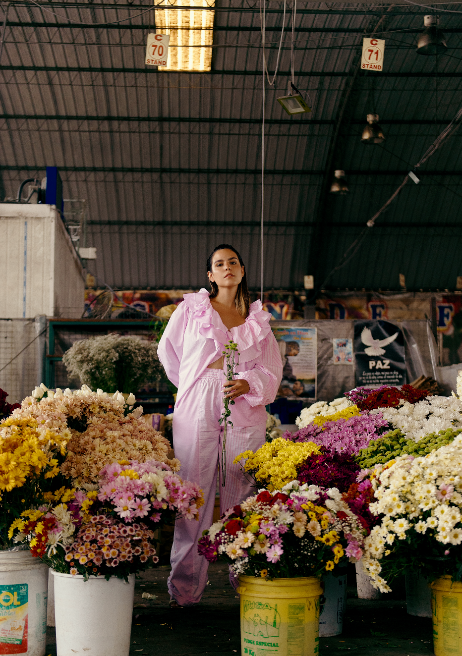 FLORENTINA Cotton Blouse | Palo Rosa