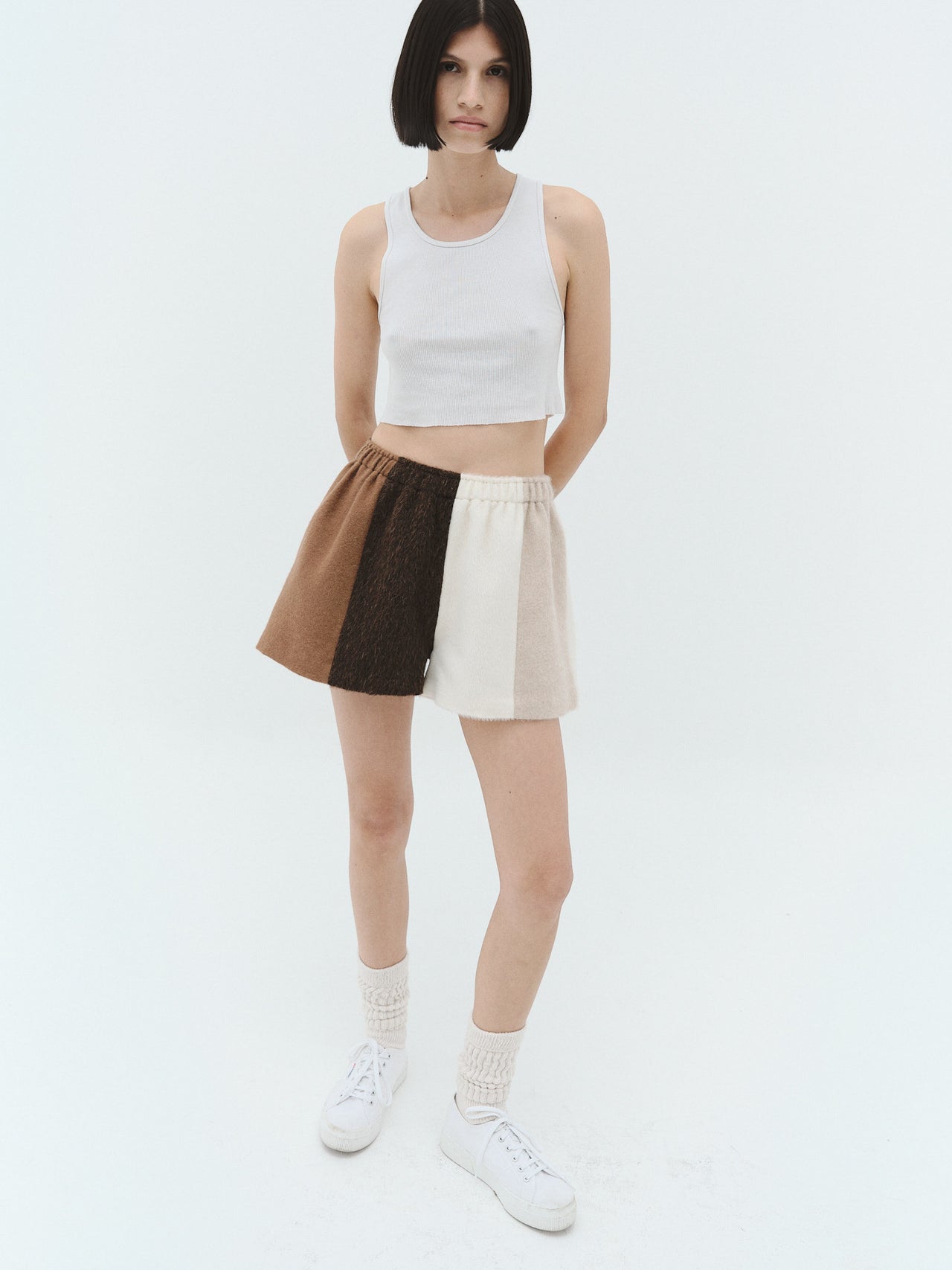 ALANA Alpaca Wool Boxer Shorts, Cafe Con Leche | Pre-Order